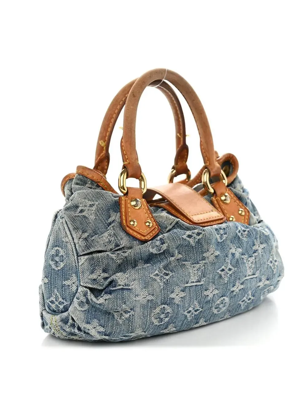 Louis Vuitton Denim Pleaty Blue #329016L16B